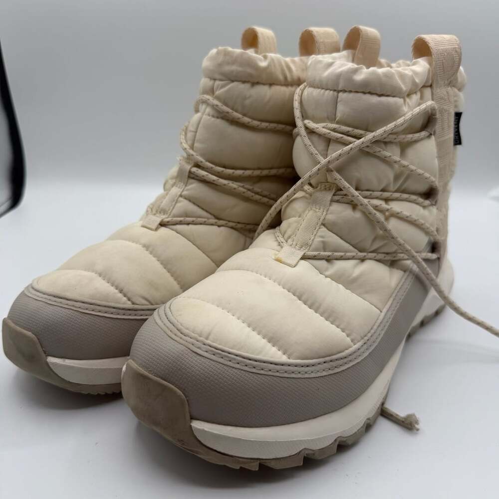 The North Face ThermoBall Lace Up Waterproof Insulated Winter Boots